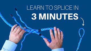 Learn How to Splice a Rope in 3 MINUTES [upl. by Howarth]