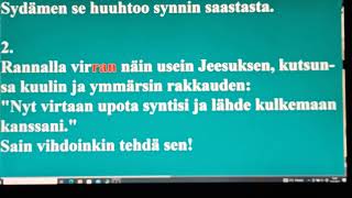 Rannalla virran mä usein katselin karaoke [upl. by Anelagna]