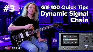 BOSS GX100 Quick Tips – Dynamic Signal Chain [upl. by Kristie264]