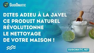 👉 Dites adieu à la Javel  Ce produit naturel révolutionne le nettoyage de votre maison [upl. by Rapp]