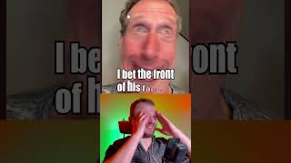 quotI bet the front of his face is burningquot 😂 funnyreaction memereaction joemele [upl. by Diamond]