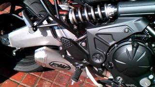 kawasaki versys fmf exhaust 2 [upl. by Klehm]