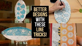 Better Pottery Designs With These Simple Line Tricks [upl. by Einiffit]