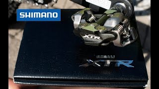 Shimano XTR SPD Pedals  XTR M9000 Race vs XT M8000 Clipless Pedals [upl. by Naginarb151]