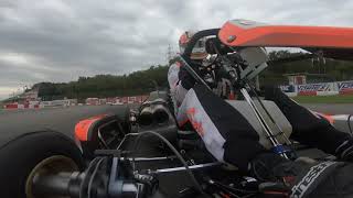 Onboard South Garda Karting with KZ2 World Champion Emilien Denner SodiTM [upl. by Zetes397]