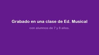 Juego de improvisación y vocalización con niños [upl. by Bore956]