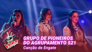 Grupo de Pioneiros do Agrupamento 521  “Canção de Engate”  Final  The Voice Gerações 2023 [upl. by Arakawa]