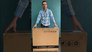 Unboxing  Yoeleo R12 Aero frameset [upl. by Ymmij]