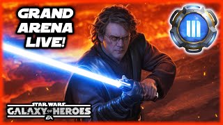 SWGOH Grand Arena LIVE You Underestimate My Power Plus  Lets ReWrite quotThe Acolytequot [upl. by Phaedra]