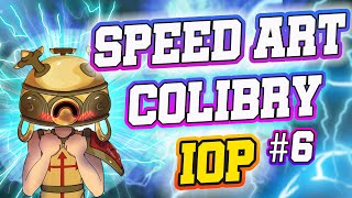 IOP BY COLIBRY  DOFUS SPEED ART [upl. by Ahsenat]