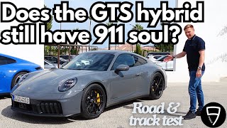 New Porsche 911 GTS Thybrid DRIVEN… on road and track [upl. by Magdau783]