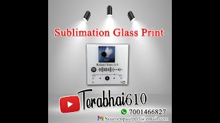 SUBLIMATION SPOTIFY MUSIC PLAQUE  how to make spotify music plaque 2023 [upl. by Etteb]