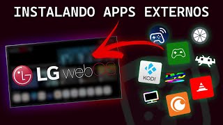 Como instalar apps externos na TV LG WebOS Sem ROOT [upl. by Elocin]