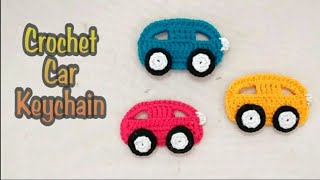 GANTUNGAN KUNCI MOBIL RAJUTCROCHET CAR KEYCHAINTAYODIY TUTORIAL [upl. by Novaj]