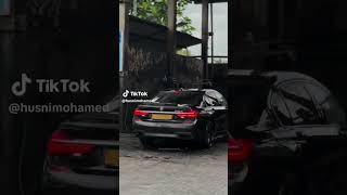 BMW 740le Sri Lanka  washing black srilanka viral calm usa simpsons [upl. by Asssilem]