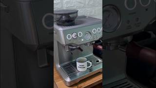 Breville barista express بريفيل المنزليه breville coffeejourney breville brevillebaristaexpress [upl. by Naellij62]