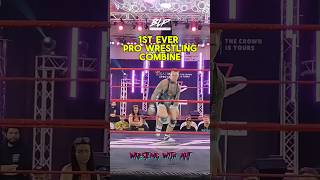 1st ever pro wrestling combine wwe aew shorts [upl. by Kamin873]