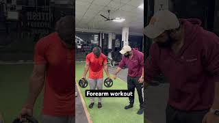 Forearm workout youtube youtubeshorts reels [upl. by Rochella]