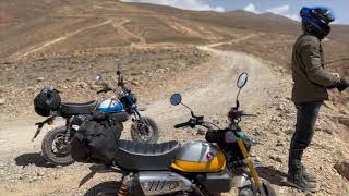 Honda Monkey Road Trip from Morocco to England [upl. by Margy]