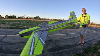 Mark and his Green Skywing Edge 540 [upl. by Ybhsa]