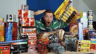 MEGA XXL Silvester Feuerwerk Unboxing 💣💥  Online Einkaufstour xD  Johnny Hand [upl. by Tella]