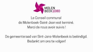 Conseil communal Molenbeek 30082023 Live Streaming van de gemeenteraad [upl. by Otsenre]