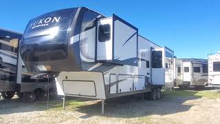 UNIQUE Full Time RV Layout 2022 Dutchman Yukon 399ML Rear Kitchen [upl. by Hoxie]