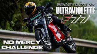 Ultraviolette F77 Road Review  Ballistic Range Test  Sagar Sheldekar Official [upl. by Kerad]