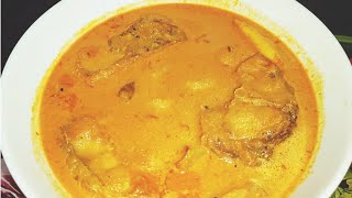 কাঁচা আম দিয়ে রুই মাছের টক ঝোল।। Fish With Raw Mango Recipe Fish recipe Bengali styleRohu fish [upl. by Walke]