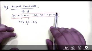 Parte 4  Nomenclatura Hidrocarbonetos  Alcenos e Alcinos Ramificados [upl. by Dunc]