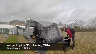 Vango Rapide 350 Awning 2016 Also Available in 250 [upl. by Friedland15]