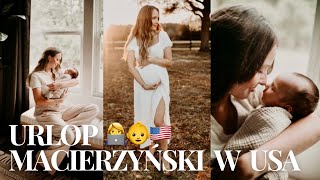 Urlop macierzyński w USA 👶 powrót do pracy i opieka nad dzieckiem  życie na Florydzie [upl. by Suiddaht]