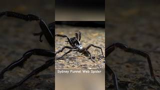 Sydney Funnel Web Spider spider shorts [upl. by Risan]