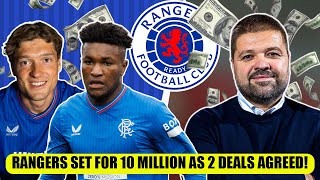 Rangers Set For €10 MILLION As TWO Deals Agreed [upl. by Naashar342]