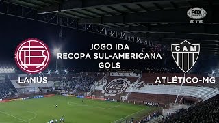 Gol  Lanús ARG 0 x 1 AtléticoMG  Recopa 2014  16072014 [upl. by Kerin]