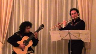 Ipanema Duo  Escualo A Piazzolla  arr Ipanema Duo [upl. by Annayar]