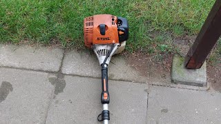 Stihl KM 100 ventile einstellen [upl. by Nerw]