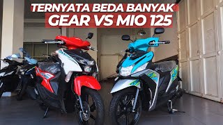 Perbandingan Yamaha Gear Dan Yamaha MIO 125 [upl. by Nyral528]