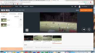 Hudl Highlight Tutorial [upl. by Norrehs]