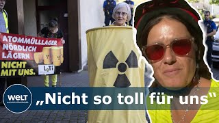 ENDLAGER Protest gegen Schweizer AtommüllPläne an der deutschen Grenze [upl. by Schulze]