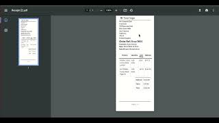 POS Receipt Report  Odoo Backend [upl. by Crane]