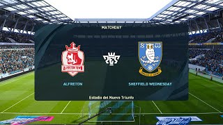 Alfreton Town vs Sheffield Wednesday 06072024 Club Friendlies PES 2021 [upl. by Audris]