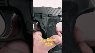 Sig Sauer P226 9mm pistol in used condition GMLOTIA [upl. by Zebada]