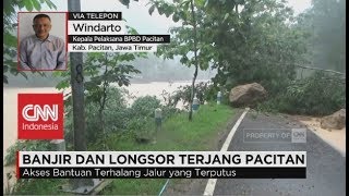 Banjir amp Longsor Terjang Pacitan [upl. by Isayg557]