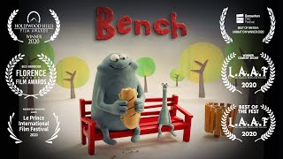 BENCH  STOP MOTION ANIMATED SHORT FILM animation waaber bench [upl. by Nerreg]