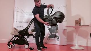 BABYZEN  How to affix car seat onto YOYO [upl. by Nador]