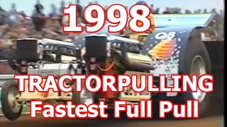 Fastest full pull at tractorpulling Erkelenz Holzweiler 1998 3400kg by Popeye tractorpulling team [upl. by Whatley]