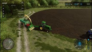 Me and Elmcreek22 ps4 hauling grass [upl. by Nylaf]