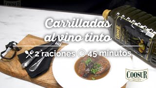 Carrilladas de cerdo al vino tinto 🍷 Sin olla exprés [upl. by Keriann49]