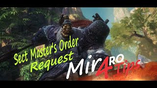 MIR4 Sect Masters Order Request Mir4RoTips [upl. by Fulbert943]